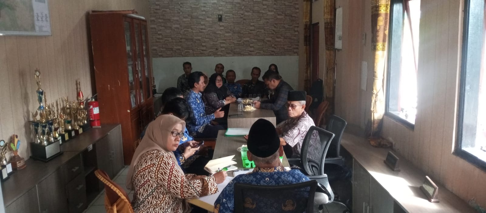 Monitoring Anggaran  Dana Desa Tahap Satu dari Kecamatan
